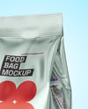 Glossy Metallic Package Mockup