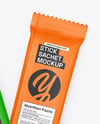 Two Matte Stick Sachets Mockup