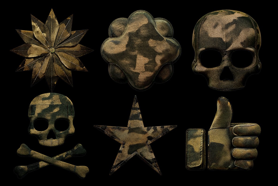 Camouflage Font
