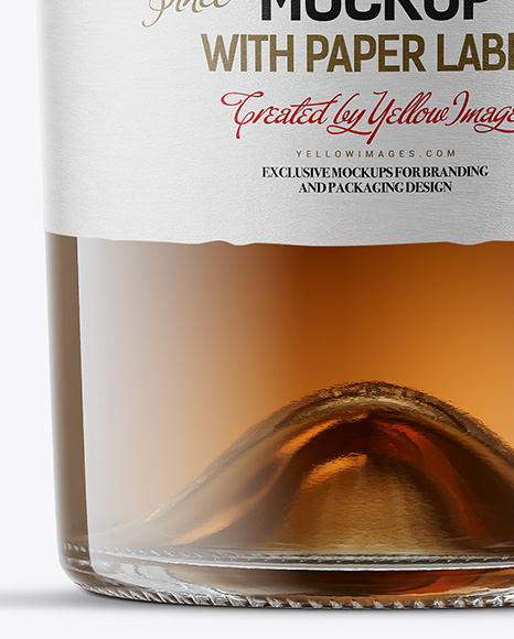 Whiskey Bottle Mockup