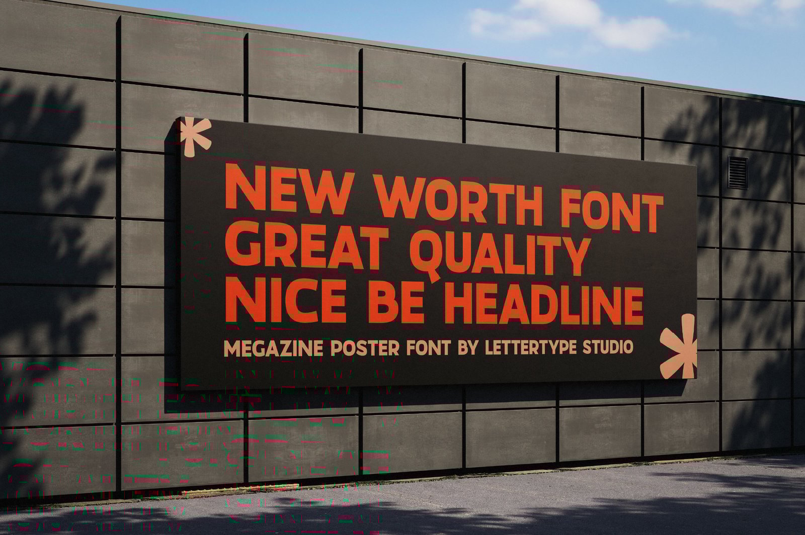 Megazine Poster Font