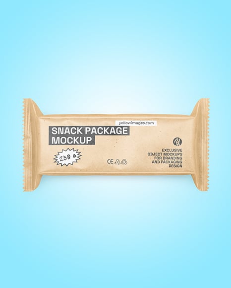 Kraft Snack Package Mockup
