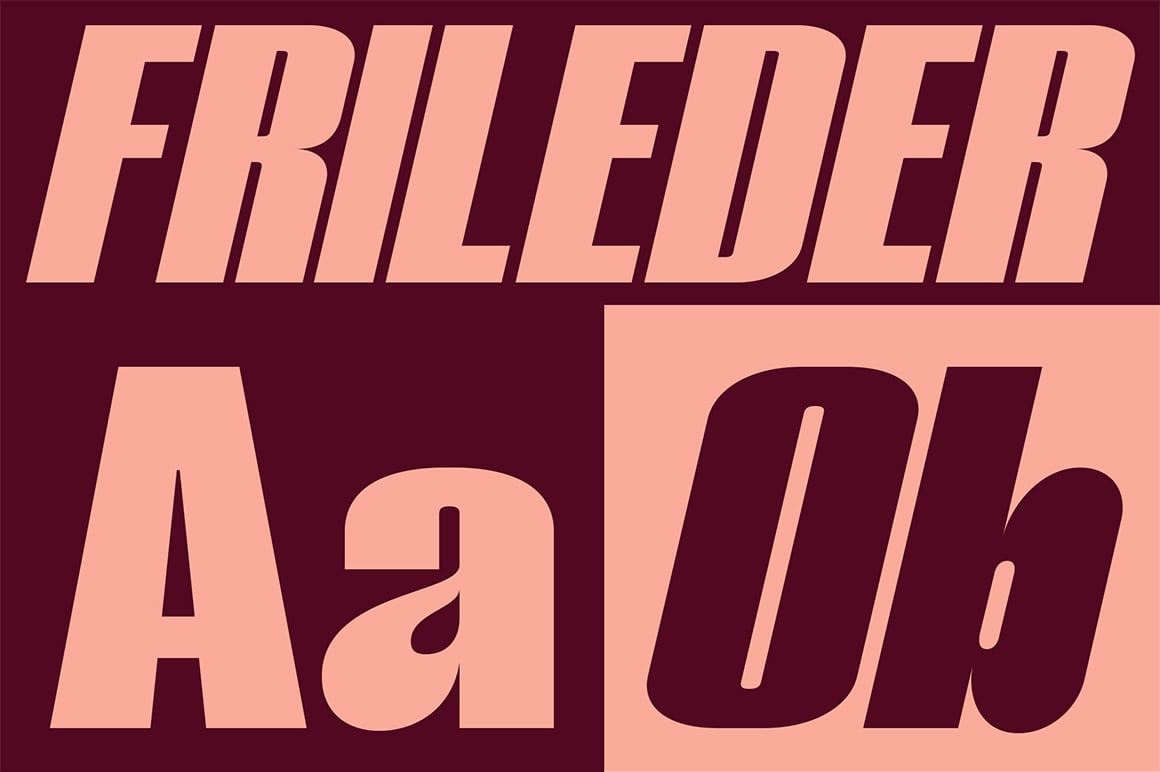 Frileder Font