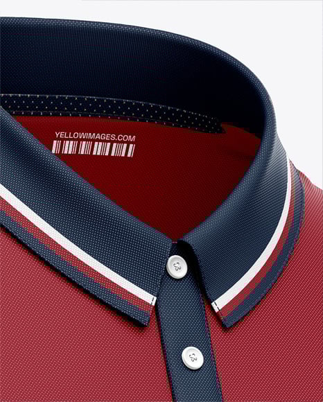 Men's Polo Shirt Mockup
