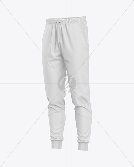 Men’s Pants Mockup - Half Side View