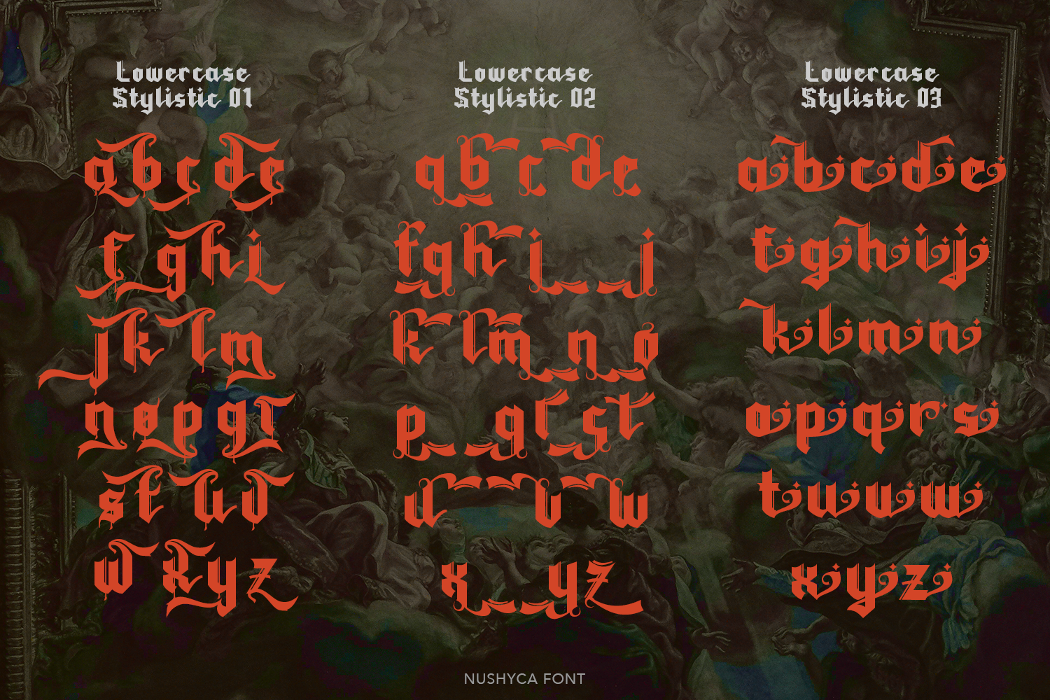 Nushyca Blackletter Font