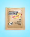 Kraft Sachet Mockup