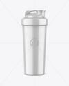 Glossy Shaker Bottle Mockup