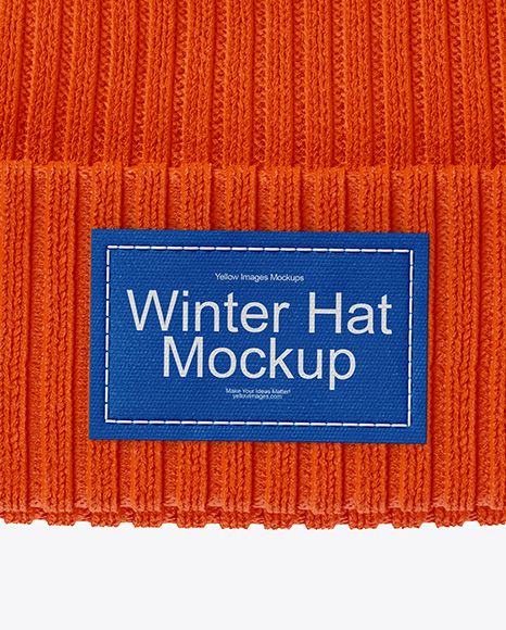 Winter Hat Mockup