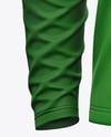 Men's Long Sleeve Raglan Polo Mockup