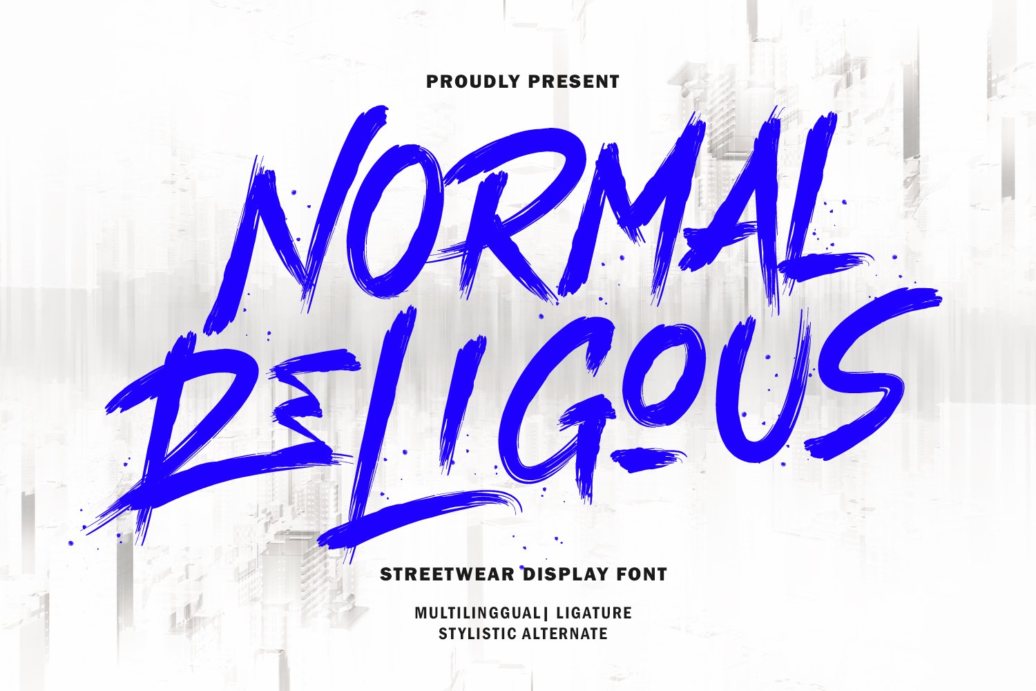 Normal Religous – Streetwear Font