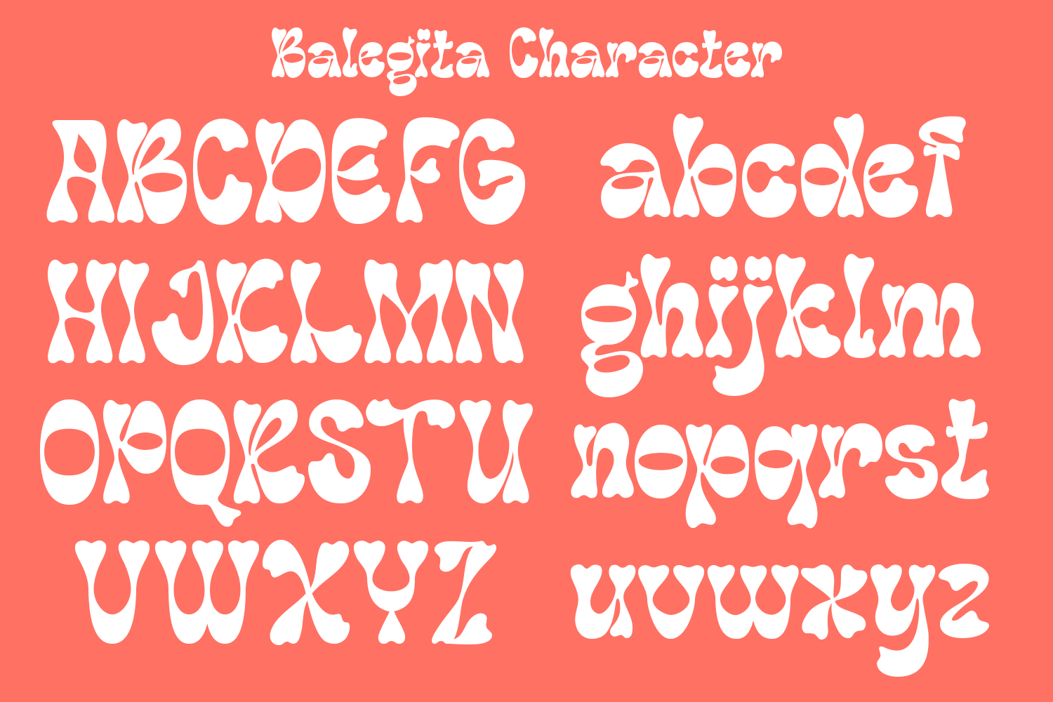 Balegita Groovy Typeface