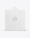 Kraft Paper Box w/ Hang Tab Mockup