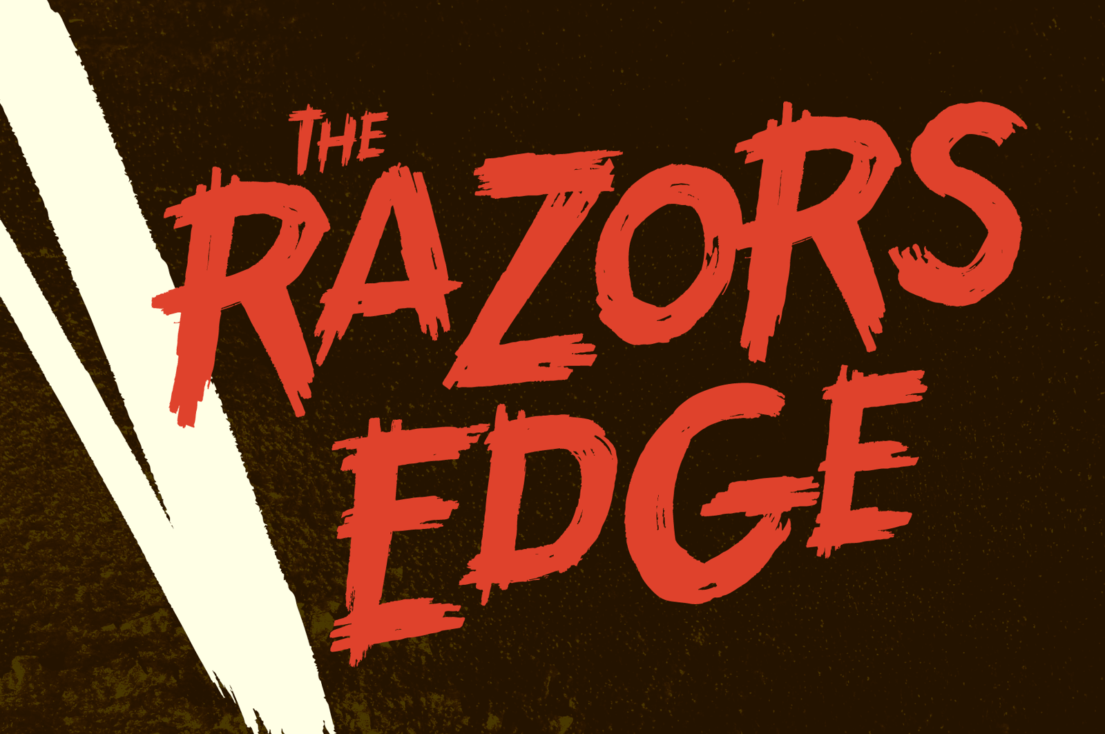 Grim Prairie: A Hand-Drawn Western Horror Brush Font