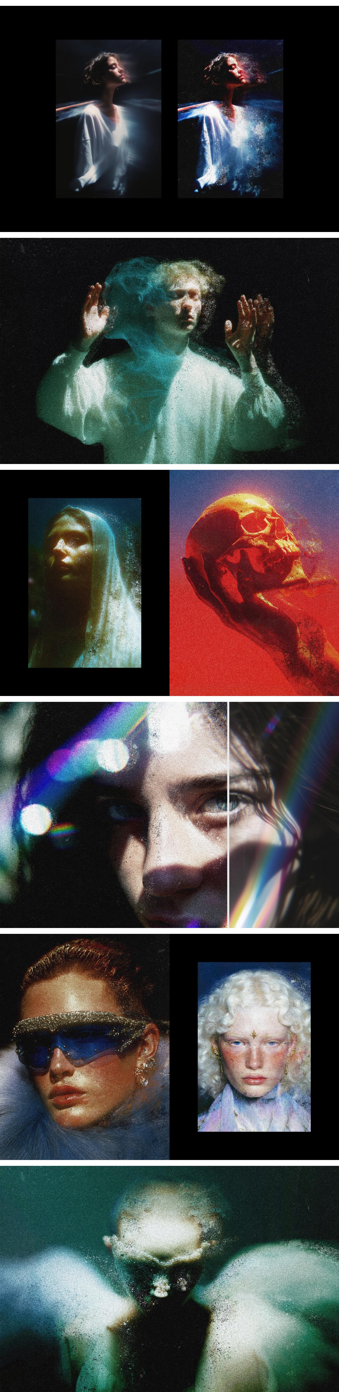 Bad Distorted Print Effect