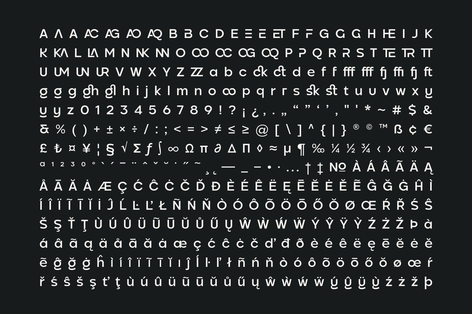 Pogonia - Modern Font Family