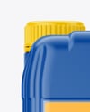 Plastic 5L Jerrycan Mockup