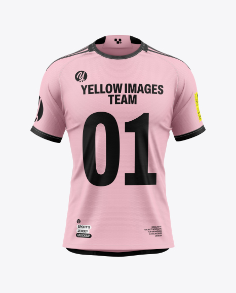 Soccer Jersey Mockup - Front View