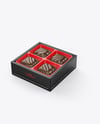 Box with Chocolates Mockup