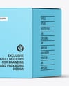 200ml Glossy Cosmetic Jar with Box Mockup