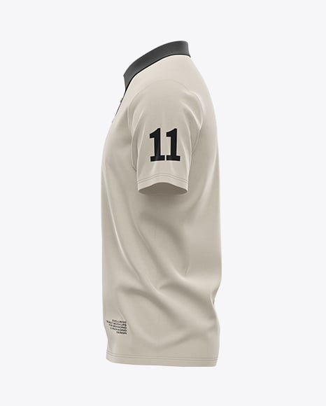 Men&#039;s Casual Polo Shirt Mockup