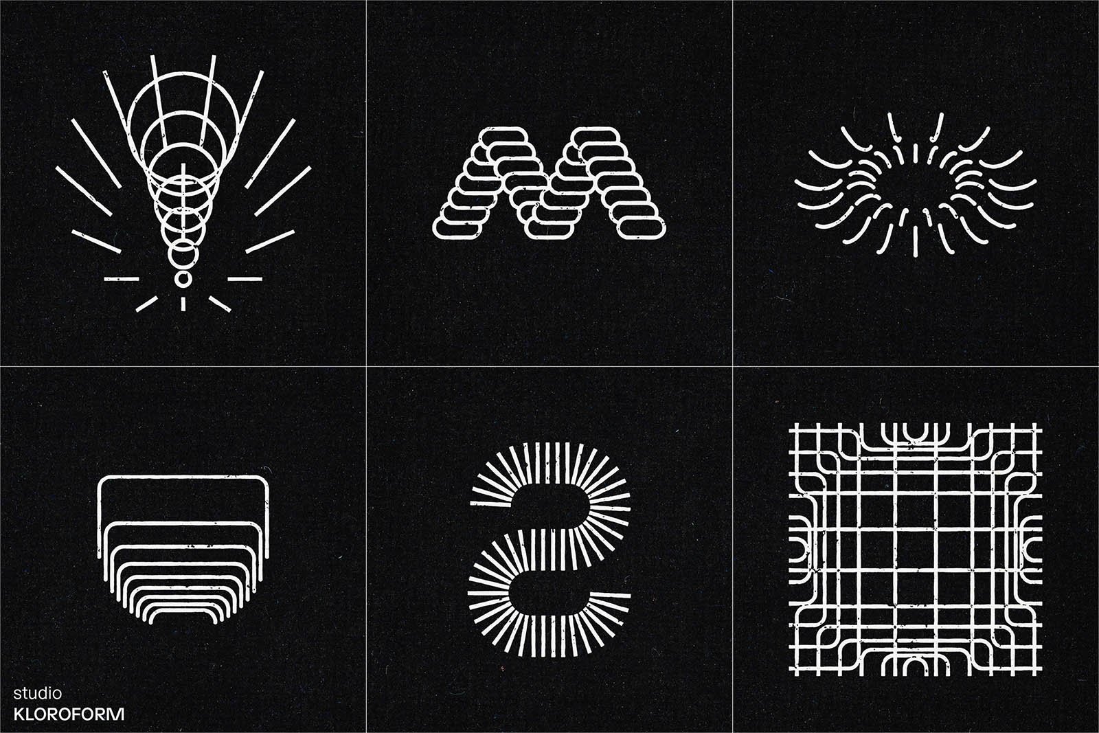 Monozen 3 - 130 line art icons and logo&#039;s
