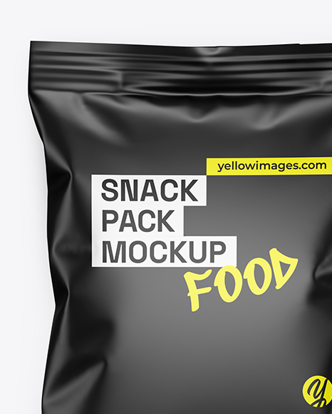 Matte Snack Pack Mockup