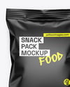 Matte Snack Pack Mockup