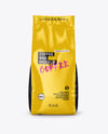 Glossy Coffee Bag Mockup