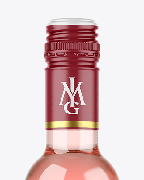 250ml Wine Bottle Mockup