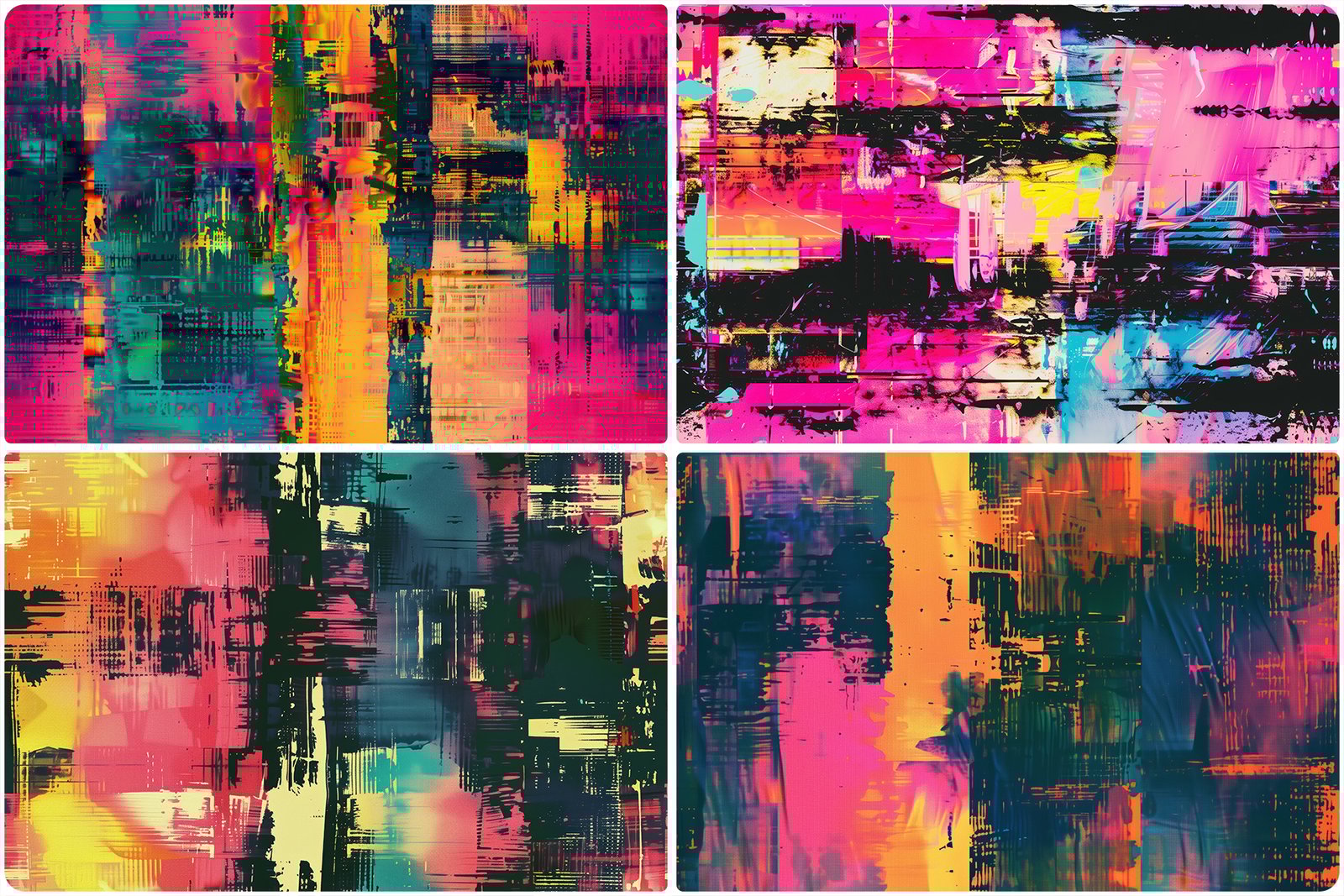 30 Distressed Bright Backgrounds