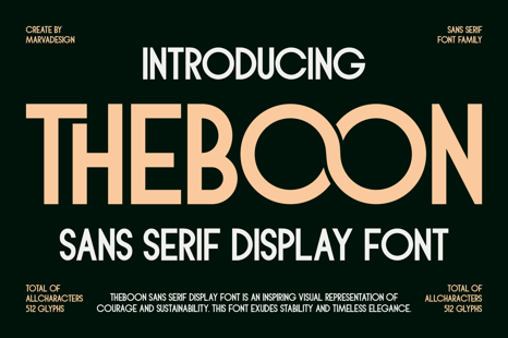 Theboon Font - Fonts