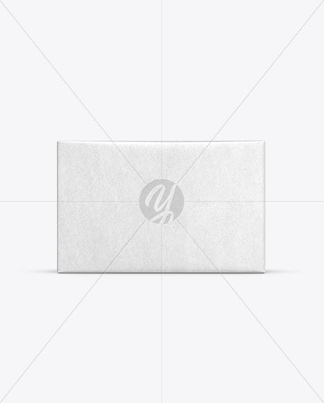 Kraft Paper Soap Bar Mockup – Front View