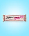Glossy Metallic Snack Package Mockup