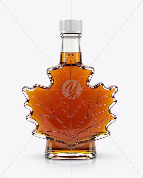 Maple Syrup Bottle Mockup