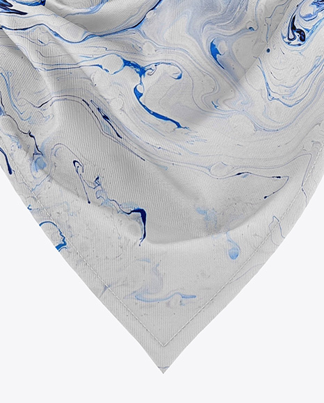 Neck Gaiter Mockup - Front View