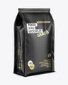 Matte Food Bag Mockup - Half-Side View