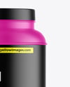 Matte Protein Jar Mockup
