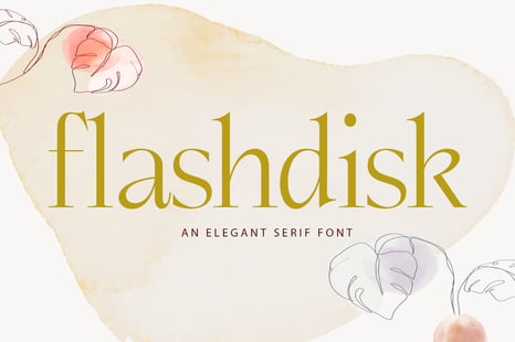 Flashdisk Font - Creative Store