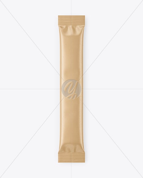 Kraft Stick Sachet Mockup