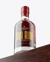 Crafted Rum Bottle Mockup