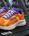 Pair of Running Shoes on Treadmill Mockup