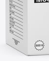 Paper Box Mockup – Half Side View