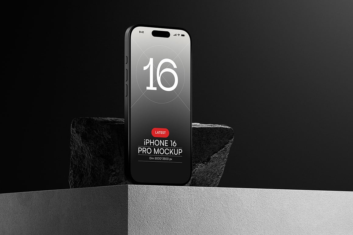 iPhone 16 Pro Mockup