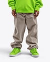 Black Boy with Dreadlocks Wearing Sweatshirt and Baseball Cap Mockup