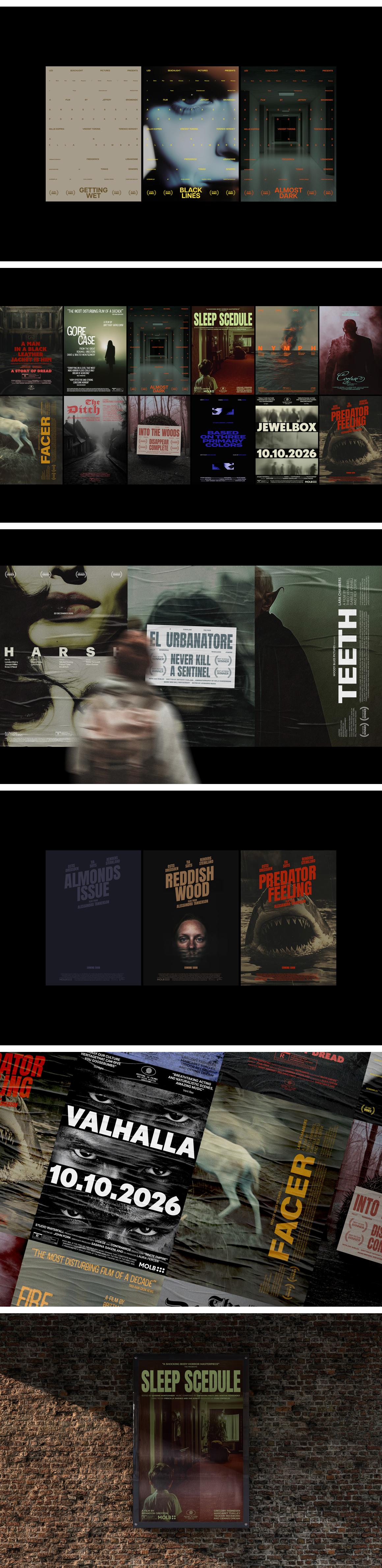 Horror Movie Posters Collection