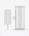 Matte Flow Pack W/ Ice Cream Mockup