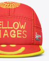 Twill Snapback Cap Mockup