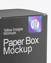 Plastic Pill Bottle with Paper Box Mockup