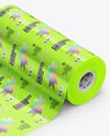 Metallic Film Roll Mockup